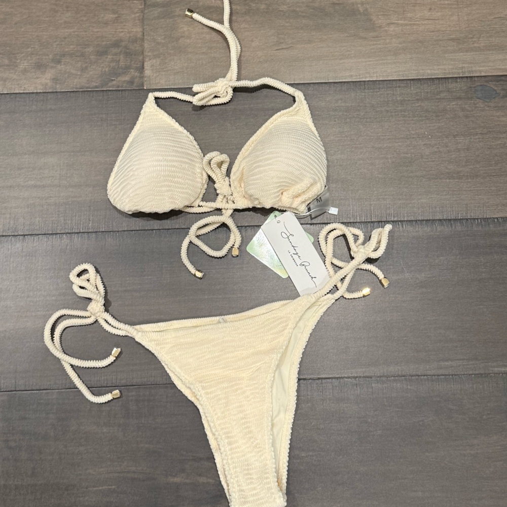 Cream Bikini Set - Picture 2 of 3